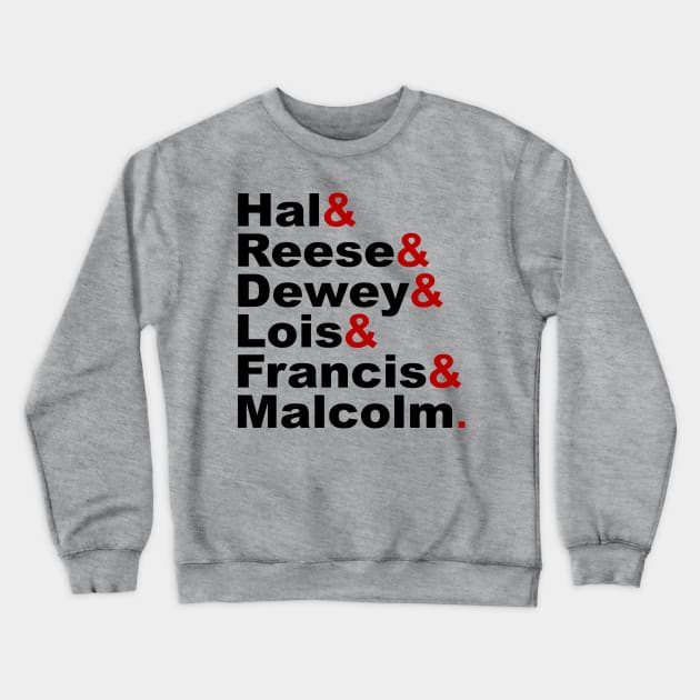 malcolm in the middle Crewneck Sweatshirt by FauQy